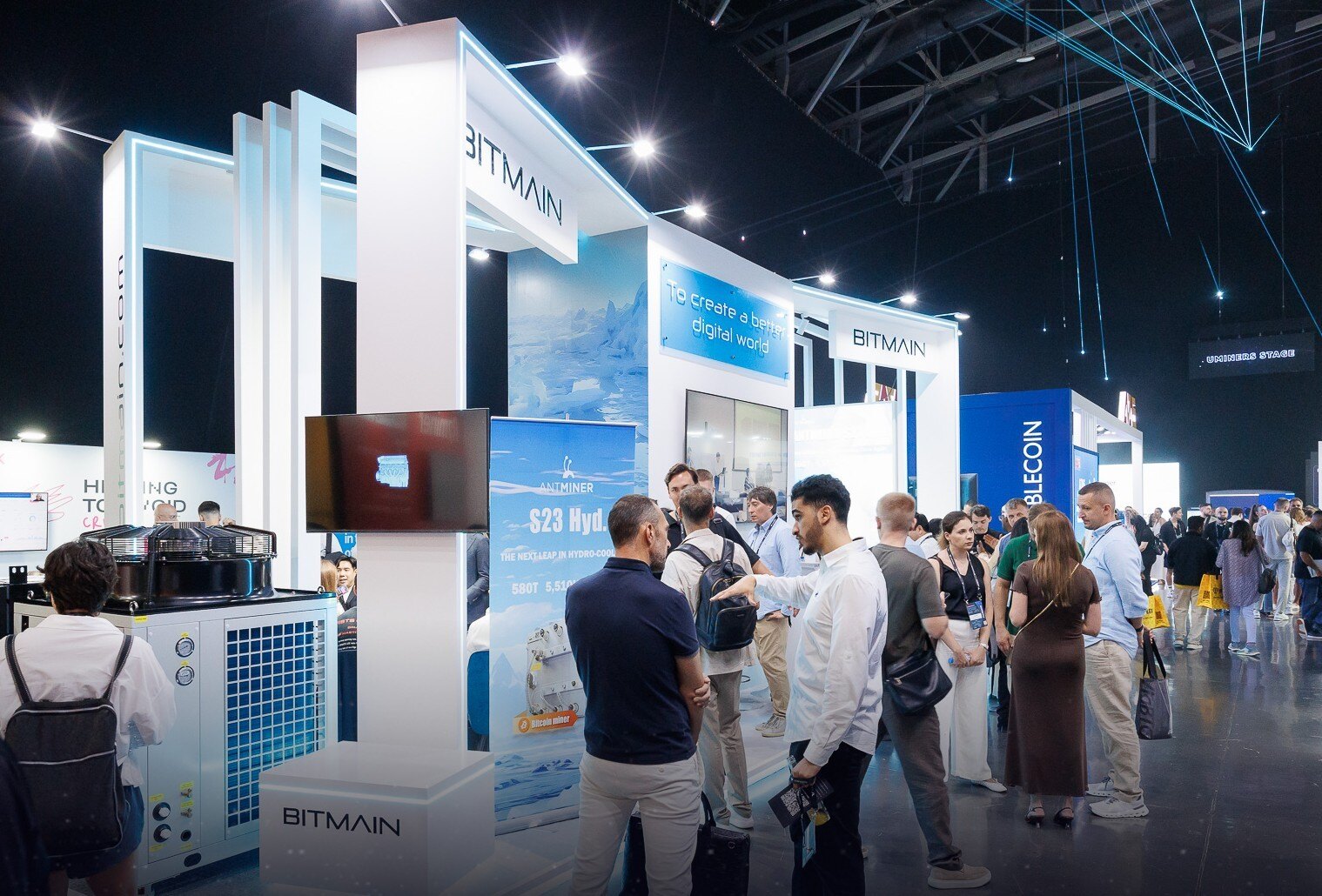 BITMAIN Showcases at Blockchain Life 2025